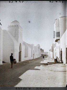 Image représentant La rue de la Grande Mosquée dans la médina
