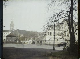Image représentant Prusse, Düsseldorf, Une vue vers la 9eme brigade de Dragons