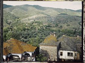 Image représentant Mont-Athos, Vatopediou, Vue sur les environs