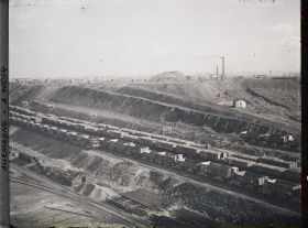 Image représentant Prusse, Gelsenkirchen, Vue générale des Stocks de la Cokerie à la Rheinelbe