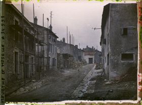 Image représentant France, Norroy, La Grande Rue en reconstruction