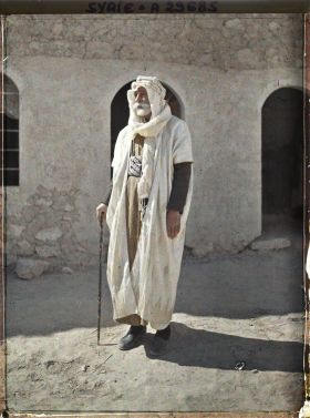Image représentant Le cheikh Abdallah, chef bédouin "sédentarisé"