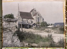 Image représentant France, St Mard, Eglise, face Ouest