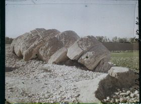 Image représentant Afghanistan, Hérat, Minaret tombé en Avril 1928