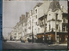 Image représentant France, Reims, La rue des Vesles