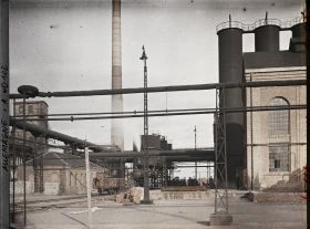 Image représentant Prusse, Ickern Vicktor, Une vue de l'usine atelier à Benzol