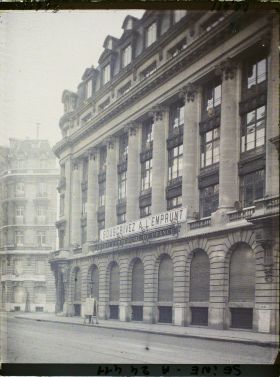 Image représentant L'emprunt national de 1920 au Crédit Commercial de France, 20 rue La Fayette