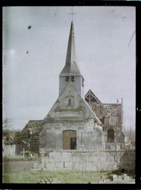 Image représentant France, Marest, Guerre : La même vue intérieure La même vue intérieure