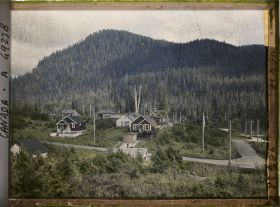 Image représentant Canada, Prince Rupert, autre aspect Maison s/ lisière du défrichement