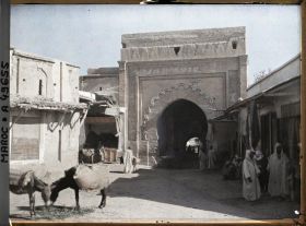 Image représentant La porte Bab el-Khemis vue de l'intérieur