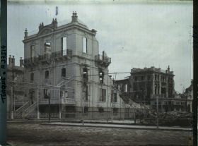 Image représentant Turquie, Smyrne, Les Quais de Smyrne - Club des Chasseurs, au Coin de la Rue des Anglais