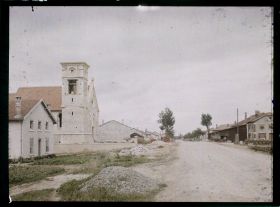 Image représentant France, Boureuilles Meuse (140h), Entrée de Boureuilles, Diron de Varennes