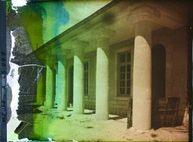 Image représentant France, Apremont, Perspective s/ l'entrée des Ecoles