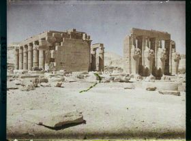 Image représentant Vue d'ensemble sur le Ramesseum