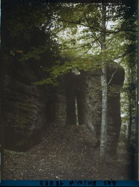 Image représentant France, Ste Odile, Les grès du mur païen