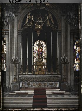 Image représentant Le maître-autel de l'église St-Louis-en-l'Île