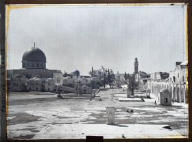 Image représentant Vue de la partie orientale de l'esplanade du Haram el Sherif