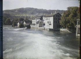 Image représentant Les rapides du Rhin en aval de Schaffhouse