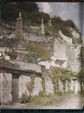 Image représentant Habitations troglodyte à étages dans le quartier des Patys