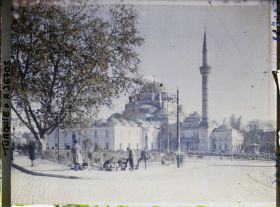 Image représentant Beyazit Camii ("mosquée de Beyazit") construite en 1497-1505