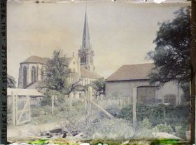 Image représentant France, Gerbévillers, Eglise reconstruite
