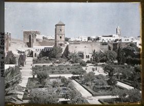 Image représentant Les jardins de la médersa et la casbah des Oudaïa