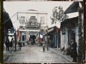 Image représentant Réception au konak du général Gouraud