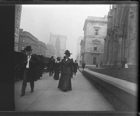 Image représentant Sortie de la messe à la cathédrale St-Patrick