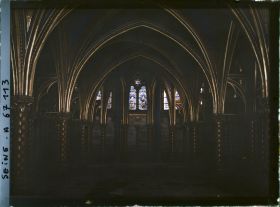 Image représentant La chapelle basse de la Sainte-Chapelle
