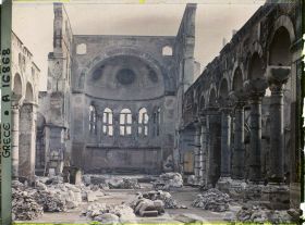 Image représentant Grèce, Salonique, Ruines de l'Eglise St Demètre