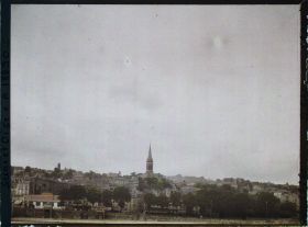 Image représentant Vue vers Saint-Cloud, à 11h 15, le ciel