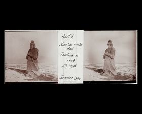 Image représentant Ming Shisanling ("Treize Tombeaux des Ming"). L'un des généraux (wujiang) de la seconde paire de l'allée des statues