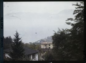 Image représentant Panorama sur le lac Majeur depuis la via al Sasso qui mène à la Madonna del Sasso