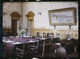 Image représentant Accords de Locarno, la salle du palais de Justice où eut lieu la conférence sur le pacte de Sécurité