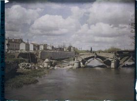 Image représentant France, Nomény, Une vue sur la Seille