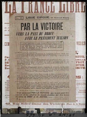 Image représentant Affiche de la ligue civique