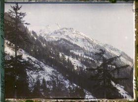 Image représentant France Les Alpes, Vallée de Chamonix - Soleil Couchant s/ l'aige du Midi