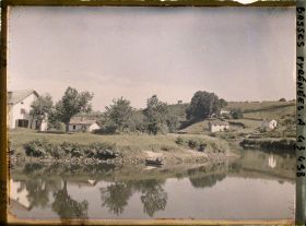 Image représentant France, Villefranque, Bords de la Nive à Villefranque