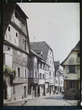 Image représentant France, Riquewihr, La grande Rue vue de la Dolder