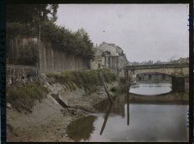 Image représentant France, Bayonne, Le Pont du Génie et la Porte d'Espagne