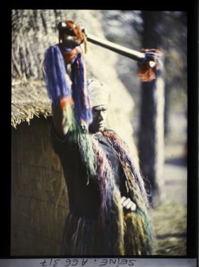 Image représentant L'Exposition Coloniale Internationale de 1931, un homme kanak