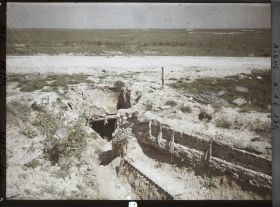 Image représentant France, Env- de St Quentin, Tranchée Française de l'Epine de Dallon