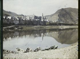 Image représentant Allemagne, Cochem (Moselle), Le Village et la Moselle