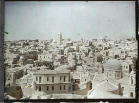 Image représentant Vue de Jérusalem prise du couvent des Dames de Sion