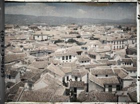 Image représentant Espagne, Cordoue, Panorama pris depuis le clocher de la Cathédrale ( au fond la Sierra Morena)