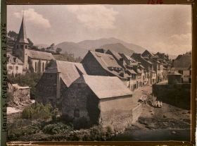 Image représentant France, Arreau, Vieilles Maisons