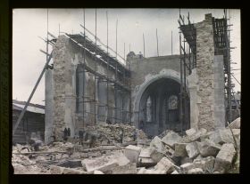 Image représentant France, Thiaucourt, Reconstructions rue de l'Eglise