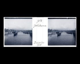 Image représentant La rivière Ishikawa probablement vue du pont Yoshidabashi