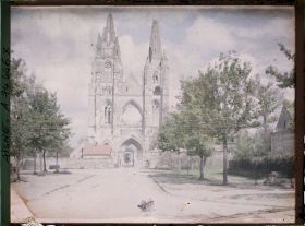 Image représentant Vue frontale de Saint-Jean-des-Vignes