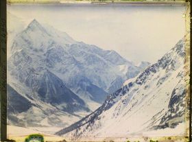 Image représentant Les Alpes, Vue prise de Planpraz  Aiguille du Goûter, Aiguille de Biomassay, le Mont Tricot, le Col du Tricot et les Contreforts du Brévent